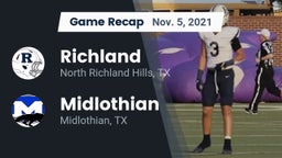 Recap: Richland  vs. Midlothian  2021