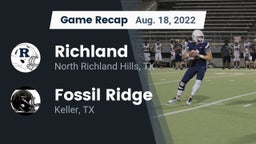 Recap: Richland  vs. Fossil Ridge  2022