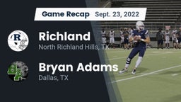 Recap: Richland  vs. Bryan Adams  2022