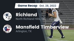 Recap: Richland  vs. Mansfield Timberview  2022