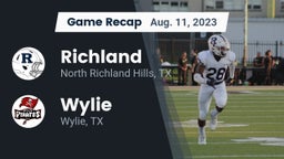 Recap: Richland  vs. Wylie  2023