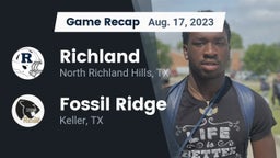 Recap: Richland  vs. Fossil Ridge  2023