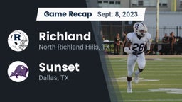 Recap: Richland  vs. Sunset  2023
