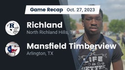 Recap: Richland  vs. Mansfield Timberview  2023
