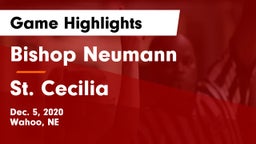 Bishop Neumann  vs St. Cecilia  Game Highlights - Dec. 5, 2020