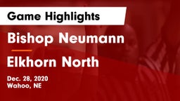 Bishop Neumann  vs Elkhorn North  Game Highlights - Dec. 28, 2020