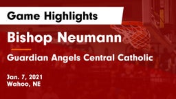 Bishop Neumann  vs Guardian Angels Central Catholic Game Highlights - Jan. 7, 2021