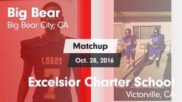 Matchup: Big Bear  vs. Excelsior Charter School 2016