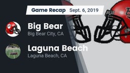 Recap: Big Bear  vs. Laguna Beach  2019