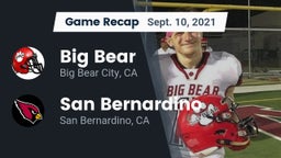 Recap: Big Bear  vs. San Bernardino  2021