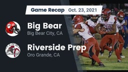 Recap: Big Bear  vs. Riverside Prep  2021