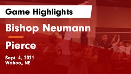 Bishop Neumann  vs Pierce  Game Highlights - Sept. 4, 2021