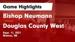 Bishop Neumann  vs Douglas County West  Game Highlights - Sept. 11, 2021