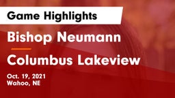 Bishop Neumann  vs Columbus Lakeview  Game Highlights - Oct. 19, 2021