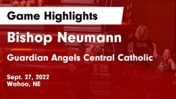 Bishop Neumann  vs Guardian Angels Central Catholic Game Highlights - Sept. 27, 2022