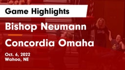 Bishop Neumann  vs Concordia Omaha Game Highlights - Oct. 6, 2022