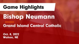 Bishop Neumann  vs Grand Island Central Catholic Game Highlights - Oct. 8, 2022