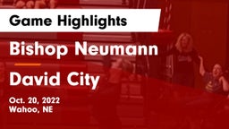 Bishop Neumann  vs David City  Game Highlights - Oct. 20, 2022