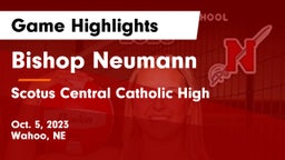 Bishop Neumann  vs Scotus Central Catholic High Game Highlights - Oct. 5, 2023