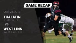 Recap: Tualatin  vs. West Linn  2016