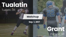 Matchup: Tualatin  vs. Grant  2017