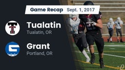 Recap: Tualatin  vs. Grant  2017