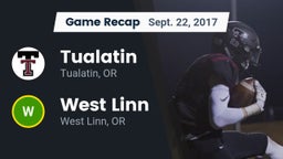 Recap: Tualatin  vs. West Linn  2017