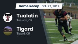 Recap: Tualatin  vs. Tigard  2017