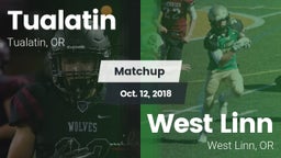 Matchup: Tualatin  vs. West Linn  2018