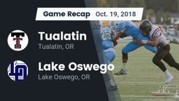 Recap: Tualatin  vs. Lake Oswego  2018