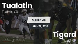 Matchup: Tualatin  vs. Tigard  2018