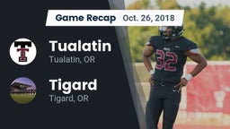 Recap: Tualatin  vs. Tigard  2018