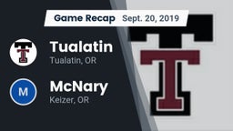 Recap: Tualatin  vs. McNary  2019