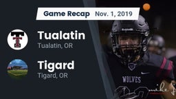 Recap: Tualatin  vs. Tigard  2019