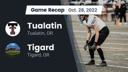 Recap: Tualatin  vs. Tigard  2022