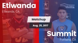 Matchup: Etiwanda  vs. Summit  2017
