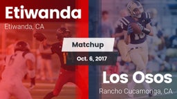 Matchup: Etiwanda  vs. Los Osos  2017