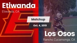 Matchup: Etiwanda  vs. Los Osos  2019