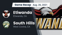 Recap: Etiwanda  vs. South Hills  2021