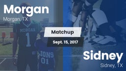Matchup: Morgan  vs. Sidney  2017