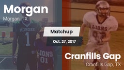 Matchup: Morgan  vs. Cranfills Gap  2017