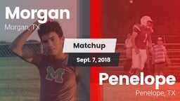 Matchup: Morgan  vs. Penelope  2018