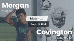 Matchup: Morgan  vs. Covington  2018