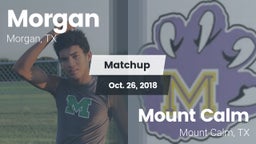 Matchup: Morgan  vs. Mount Calm  2018