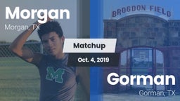 Matchup: Morgan  vs. Gorman  2019