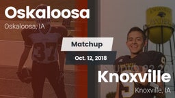 Matchup: Oskaloosa High vs. Knoxville  2018