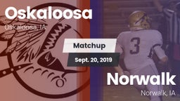 Matchup: Oskaloosa High vs. Norwalk  2019