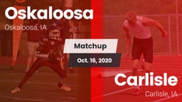 Matchup: Oskaloosa High vs. Carlisle  2020