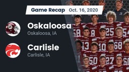 Recap: Oskaloosa  vs. Carlisle  2020
