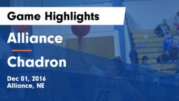 Alliance  vs Chadron  Game Highlights - Dec 01, 2016